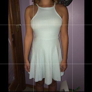 Ice Blue Forever 21 Skater Dress
